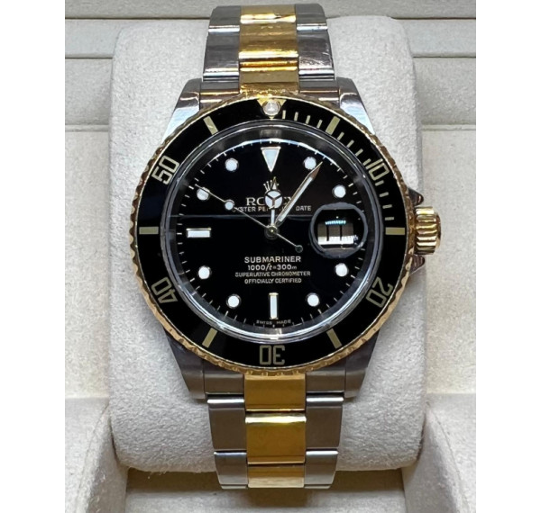 ROLEX SUBMARINER ACERO Y ORO 16613